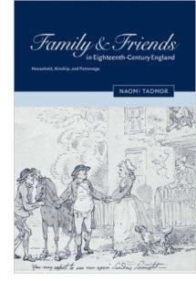 Family and Friends in 18th century England (book cover)