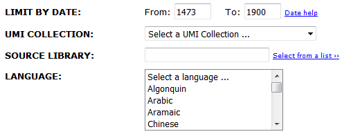 Select a language... option.
